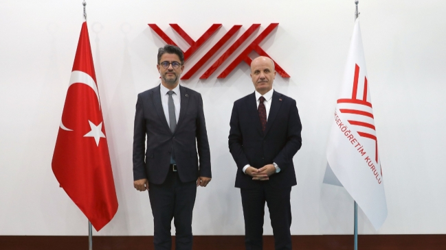 ÇOMÜ Rektörü Erenoğlu&#039;ndan Yükseköğretim Kurulu Başkanı’na ziyaret