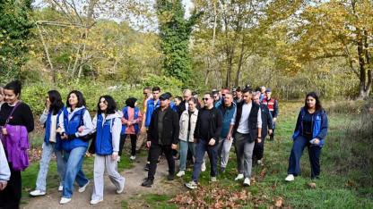 Abdiağa Mesire Alanı’nda doğa yürüyüşü!