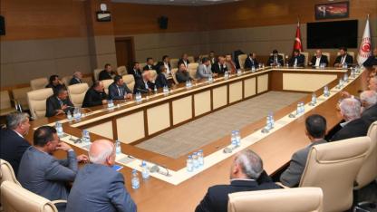 Ayhan Gider muhtarları TBMM’de ağırladı