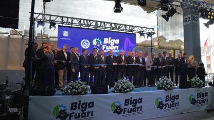 Biga 19. Gıda, Tarım, Hayvancılık ve Teknoloji Fuarı açıldı