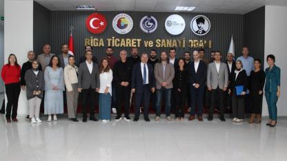 Biga TSO'da uluslararası işbirliği anlamında önemli bir adım!
