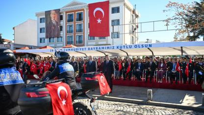 Çanakkale’de Cumhuriyet coşkusu!