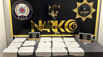 Çanakkale’de uyuşturucu operasyonu; 2 tutuklama!