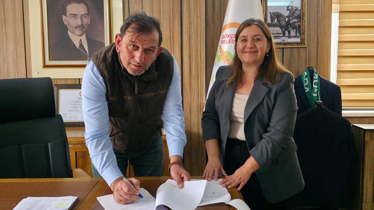Gökçeada Belediyesi’nde imzalar atıldı