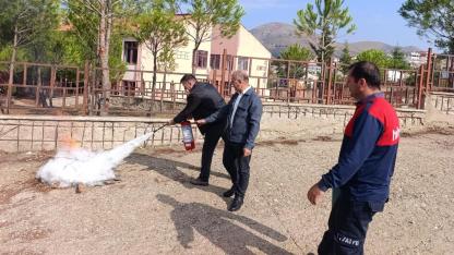 Gökçeada’da tatbikat