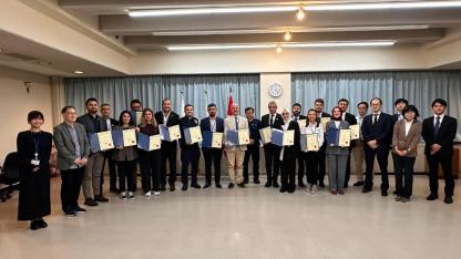 Japonya'daki afet yönetimi çalışma ziyareti tamamlandı