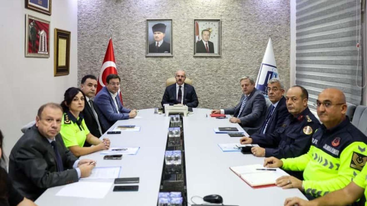 Karayolları Trafik Güvenliği Toplantısı yapıldı