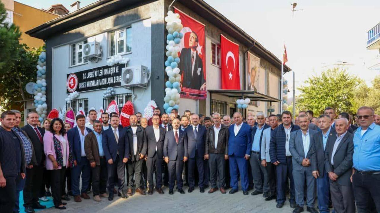 Lapseki’de yeni hizmet binası açıldı