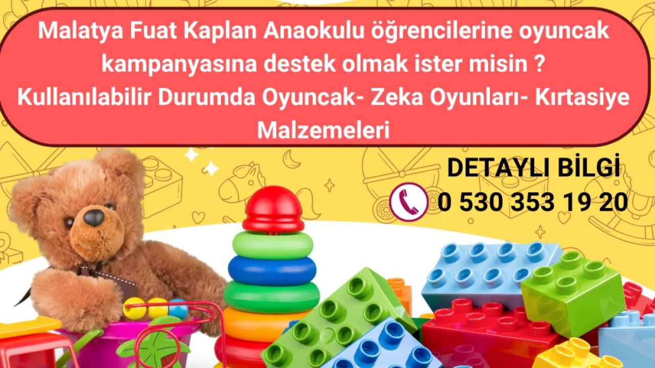 Minikler için oyuncak kampanyası! “Hediyem Gelsin” başladı!