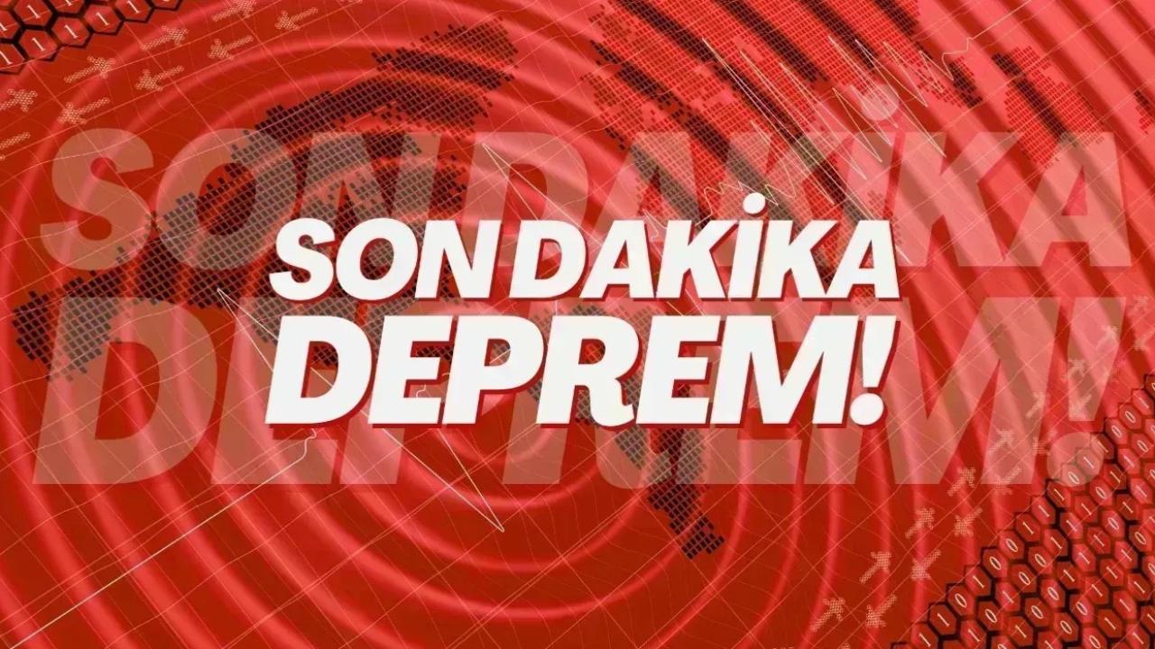 SON DAKİKA Çanakkale'de hissedilen deprem meydana geldi.