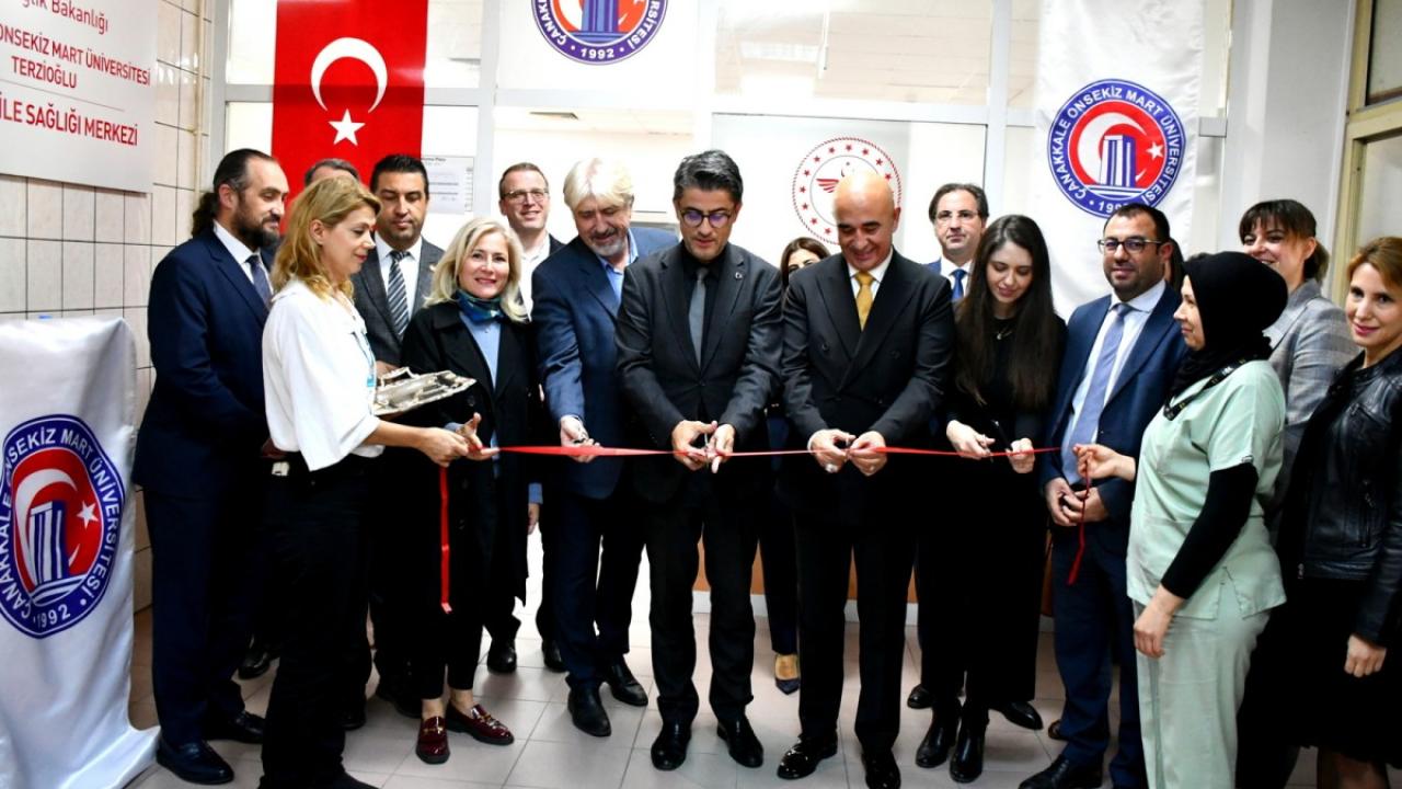 Terzioğlu Eğitim Aile Sağlığı Merkezi açıldı