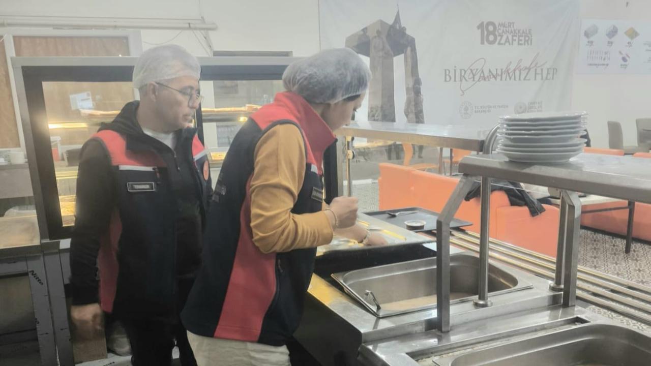 Yurt yemekhaneleri denetlendi