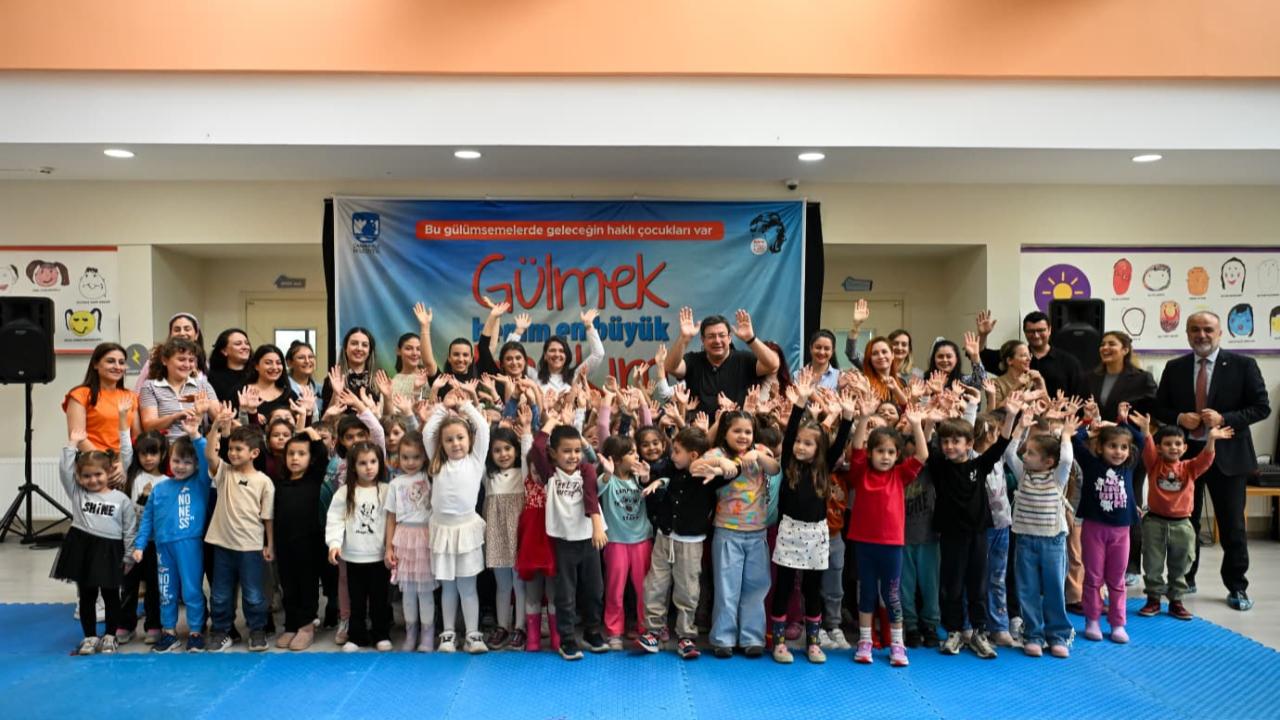 Başkan Erkek, miniklerle Çocuk Haklarını konuştu