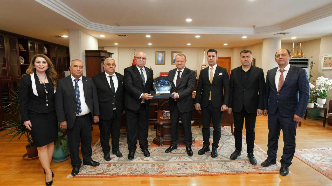 Çanakkale heyetinden Daniş’e ziyaret