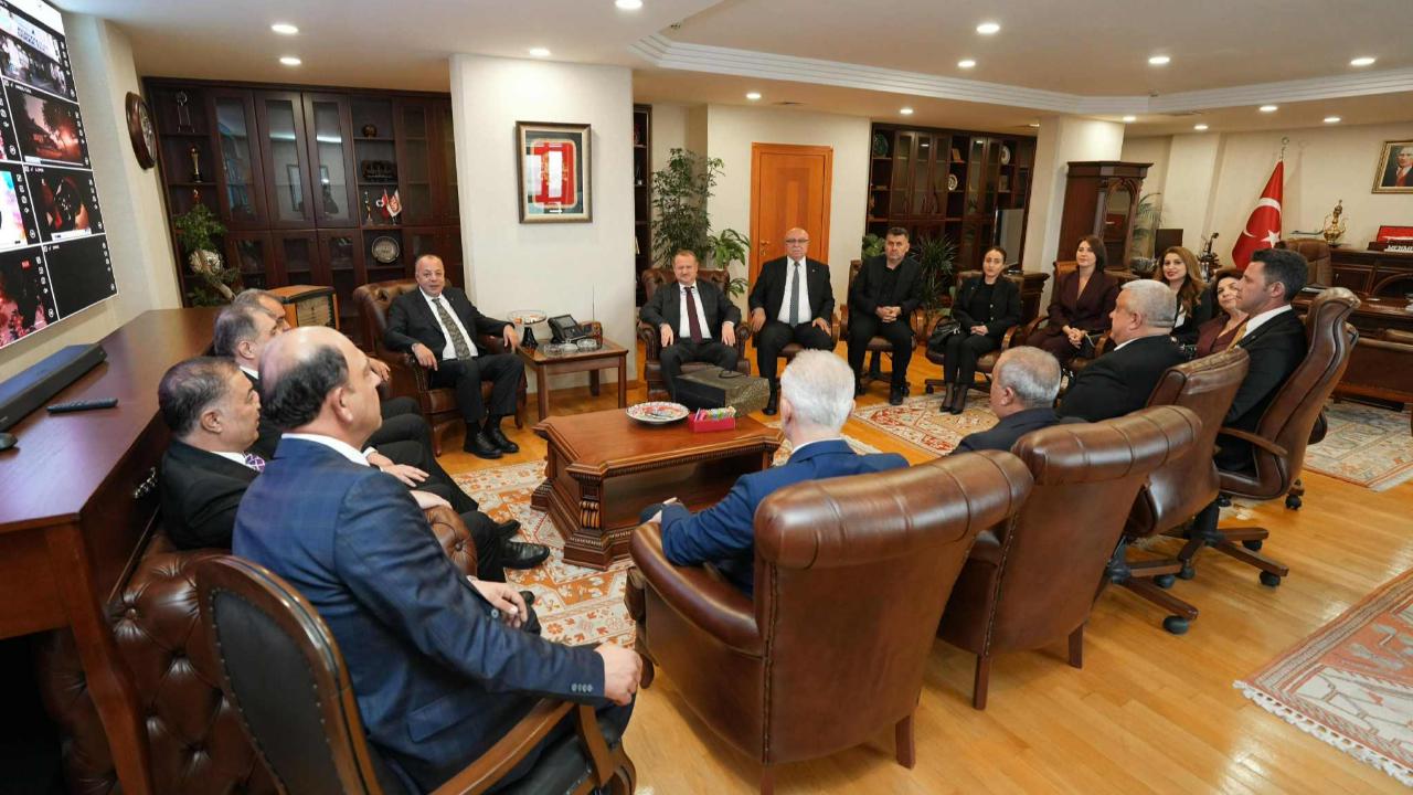 Çanakkale heyetinden Daniş’e ziyaret