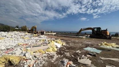 Çanakkale'de 121 kaçak yapı yıkıldı!