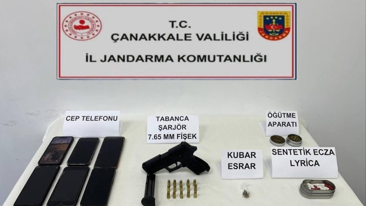 Çanakkale’de Uyuşturucu Operasyonları: 17 Şüpheli Gözaltında, 1 Tutuklama