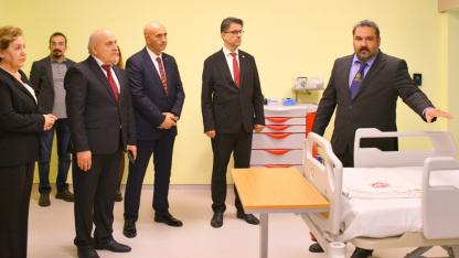 ÇOMÜ Hastanesinde Yara ve Yanık Tedavi Ünitesi açıldı