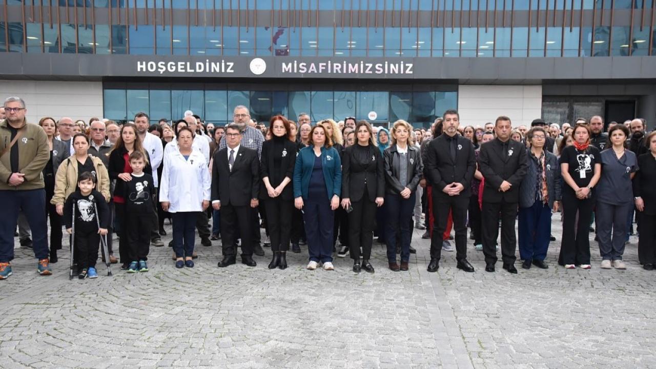 Devlet Hastanesi&#039;nde 10 Kasım töreni!