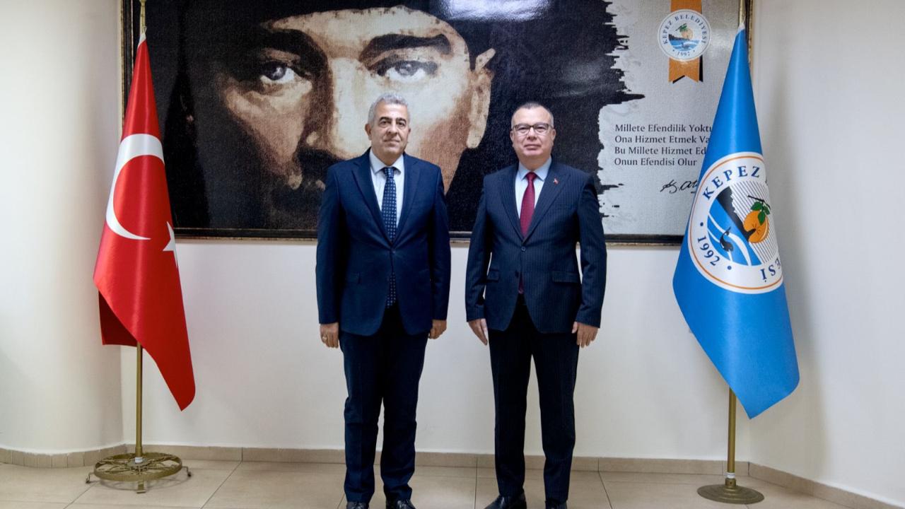 Emniyet Müdürü Ergün Dağıstanlı, Kepez Belediyesi’ni ziyaret etti