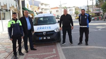 Geyikli Belediyesi’ne yeni zabıta aracı