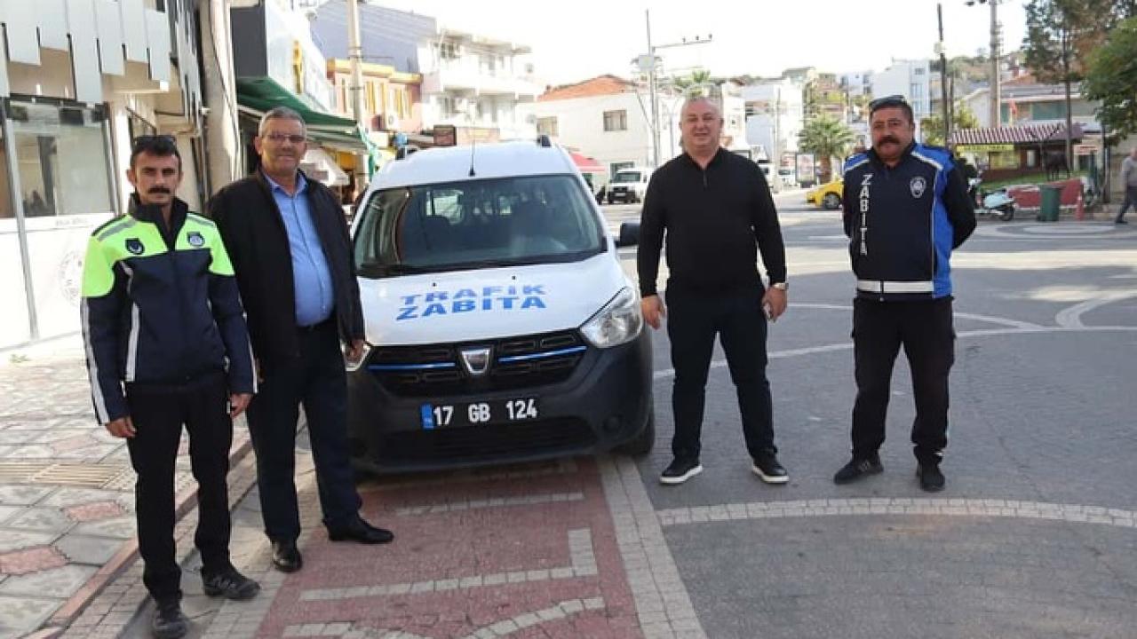 Geyikli Belediyesi’ne yeni zabıta aracı