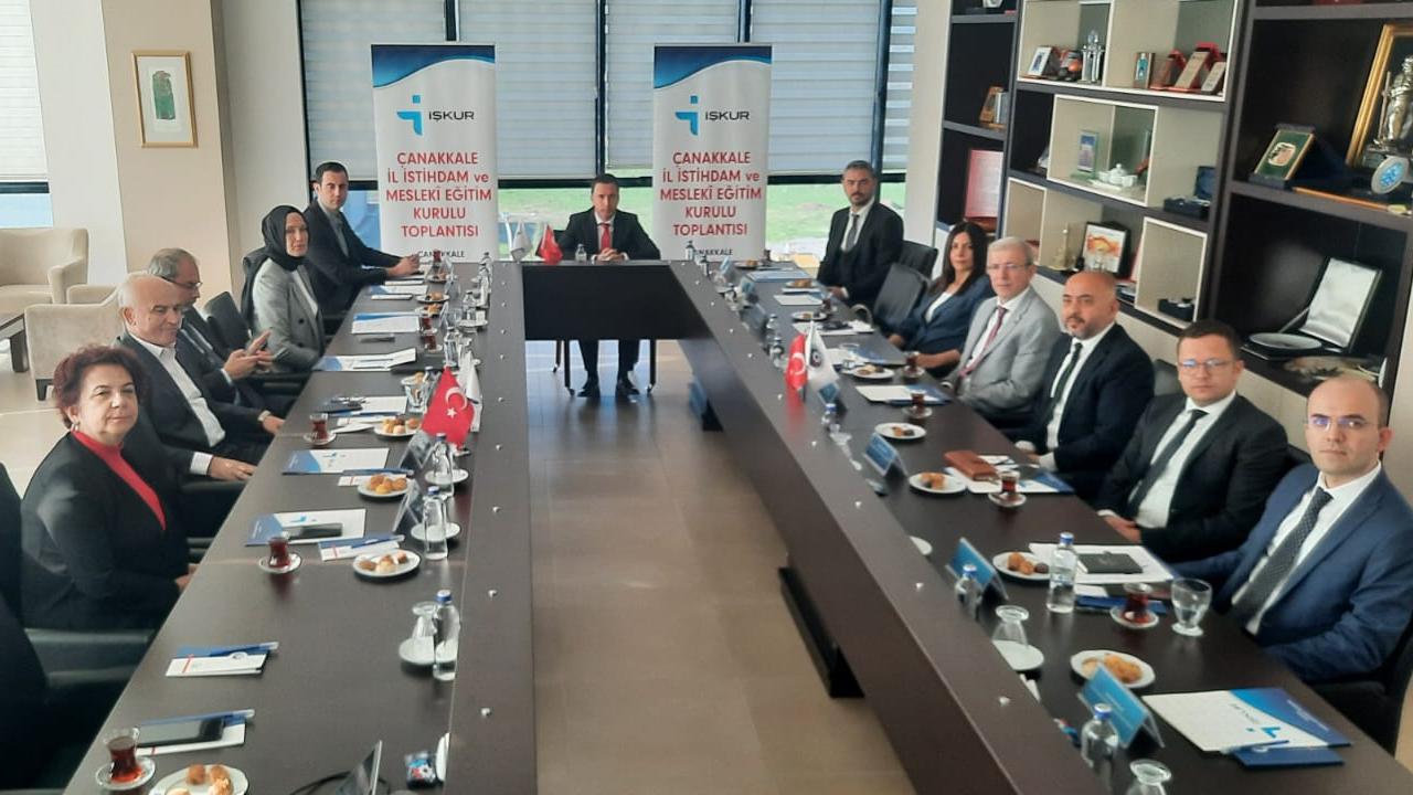 İl İstihdam ve Mesleki Eğitim Kurulu toplandı
