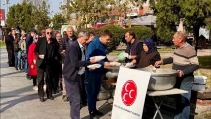 MHP’den şehitler için pilav hayrı