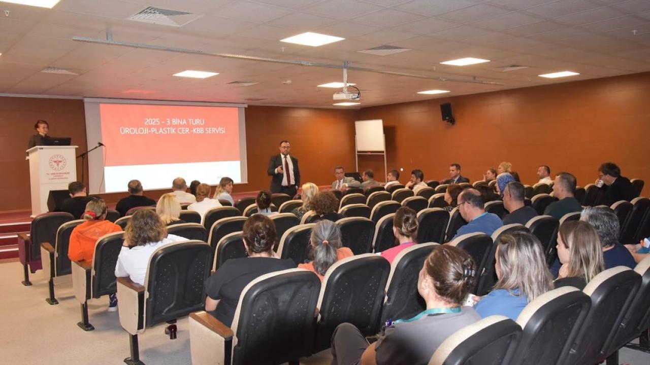 Tesis ve hasta güvenliği toplantısı gerçekleştirildi