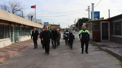 Başkan Oruçoğlu, ekibiyle birlikte sahada!