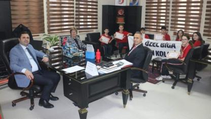 Biga Açıtech Takımı’ndan çifte kupa