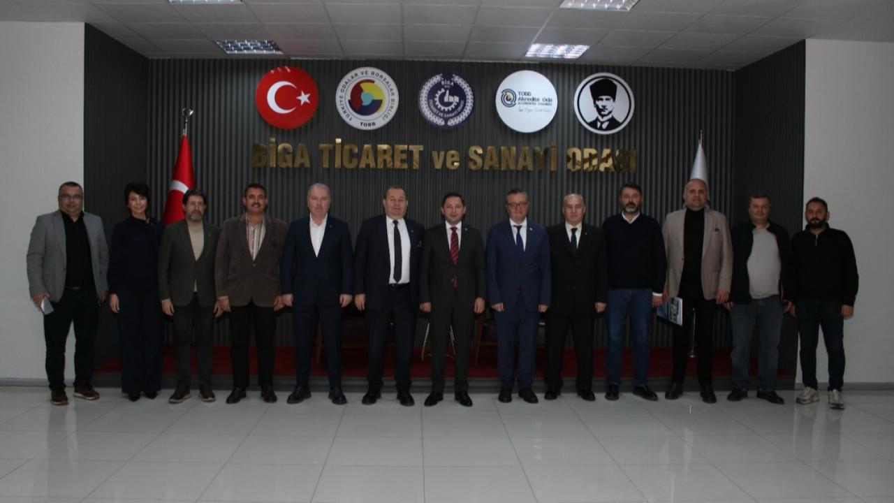 Biga Fuarı hazırlıkları görüşüldü