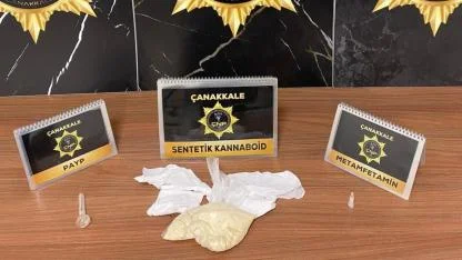 Çanakkale’de uyuşturucu operasyonu: 3 tutuklama!