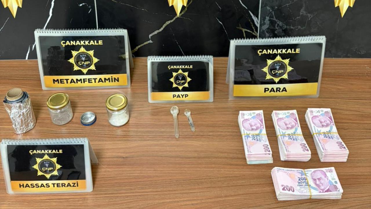 Çanakkale’de uyuşturucu operasyonu: 3 tutuklama!