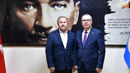 Demir’den seçim öncesi Kepez Belediye Başkanı Arslan’a ziyaret