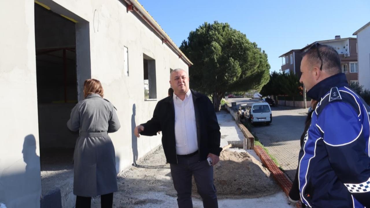 Geyikli’de projeler aksamadan devam ediyor