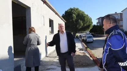 Geyikli’de projeler aksamadan devam ediyor