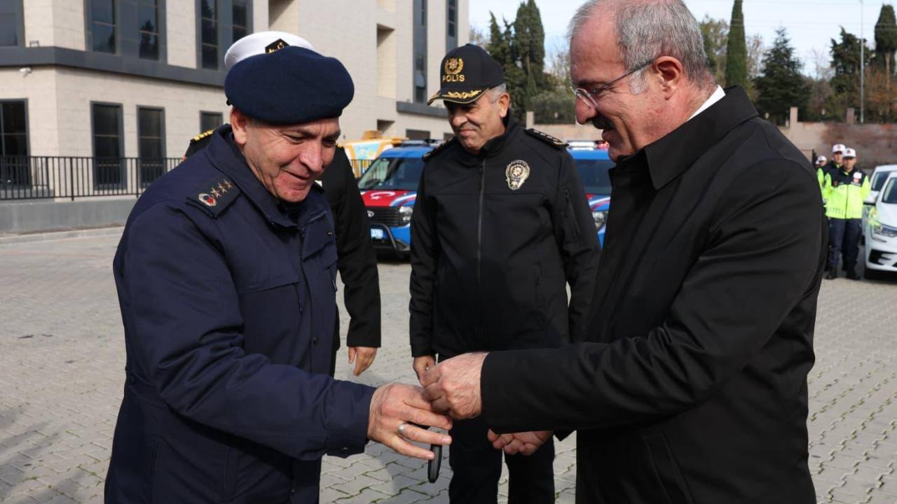 Güvenlik güçlerine 95 yeni araç