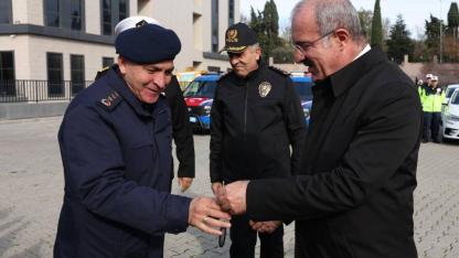 Güvenlik güçlerine 95 yeni araç