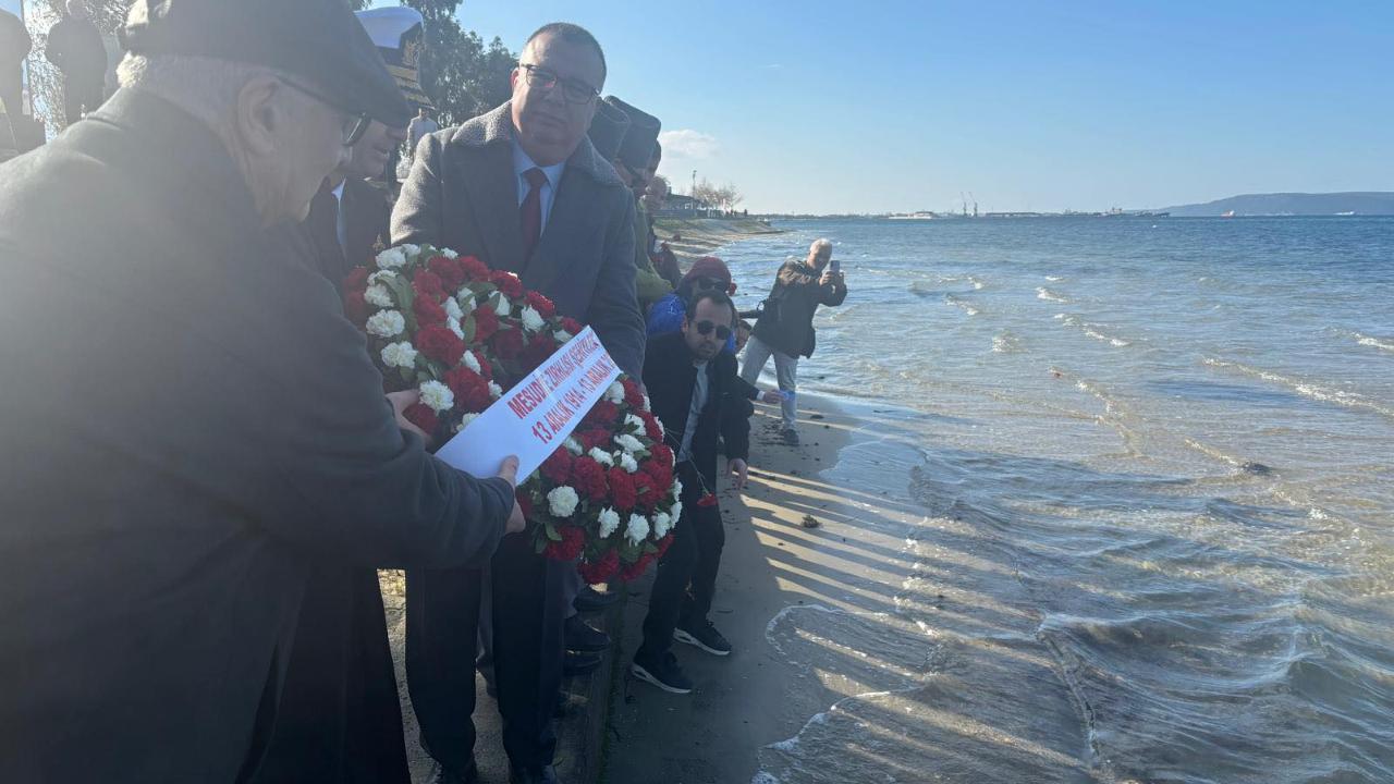 Mesudiye Zırhlısı Şehitleri Kepez’de anıldı