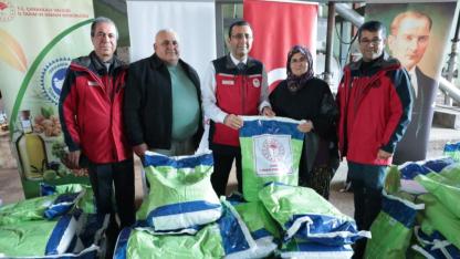 Zeytin üreticilerine destek
