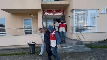 Ayvacık’ta operasyon; 3 şahıs tutuklandı