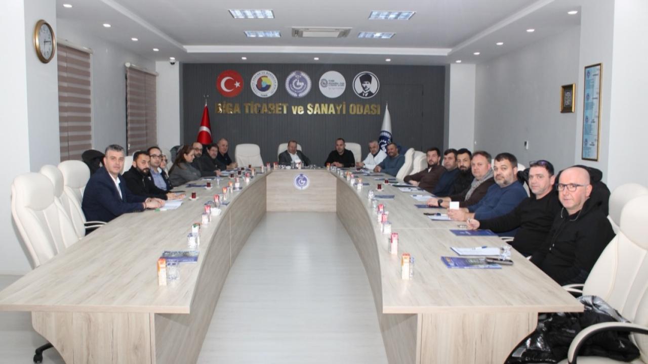 Biga TSO’da Meclis toplandı