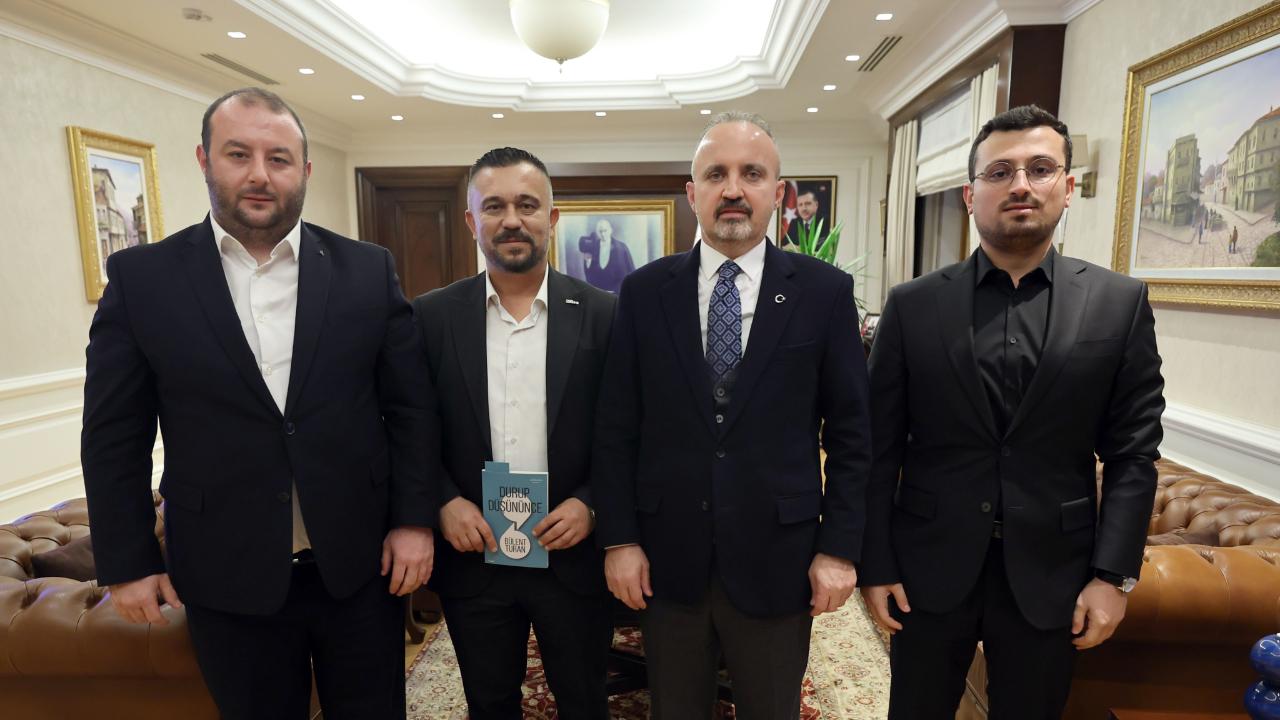 Bülent Turan, Hak-İş ve Hizmet-İş yöneticilerini kabul etti