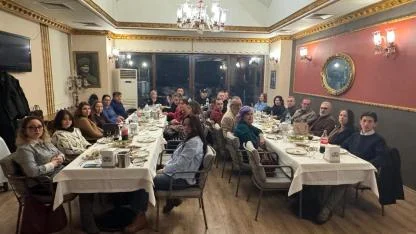 Çanakkale İnternet ve Sosyal Medya Basın Mensupları Derneği’nden geleneksel yemek