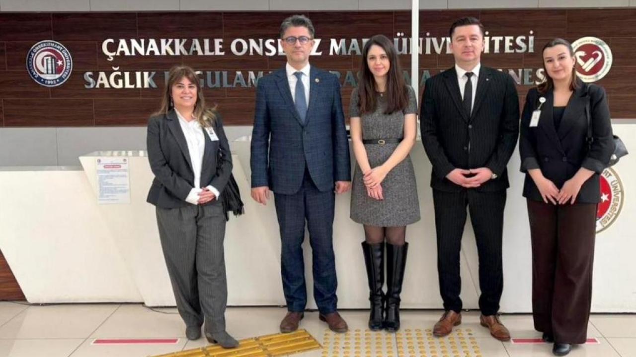 ÇOMÜ Araştırma Hastanesi’nde yeni birim için ilk adımlar atıldı!