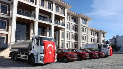 İl Özel İdaresi’ne araç takviyesi!