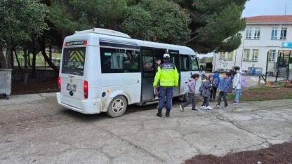 Okul servis araçlarına denetim