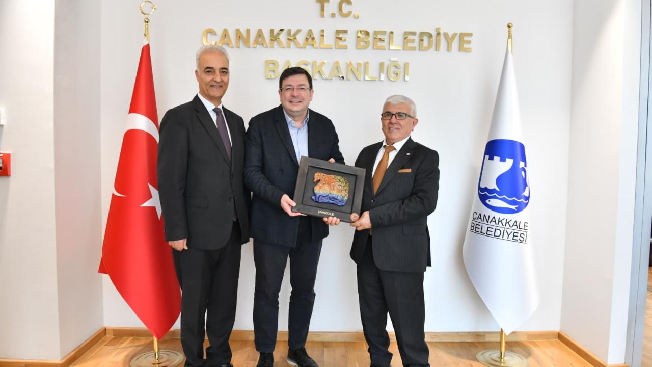 Şükrü Boyraz’dan Muharrem Erkek’e ziyaret