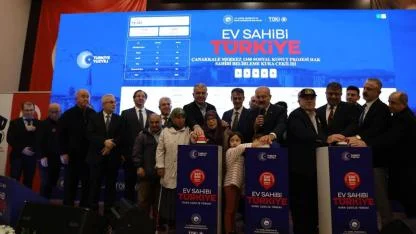 3.276 sosyal konut için kura çekildi